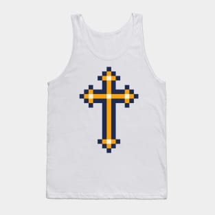 Cross of Lord Jesus Christ 8-bit Tank Top